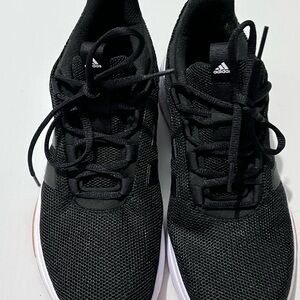 Adidas Men's Black Mesh Running Shoes